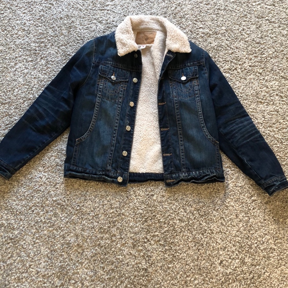 True religion denim jacket, authentic